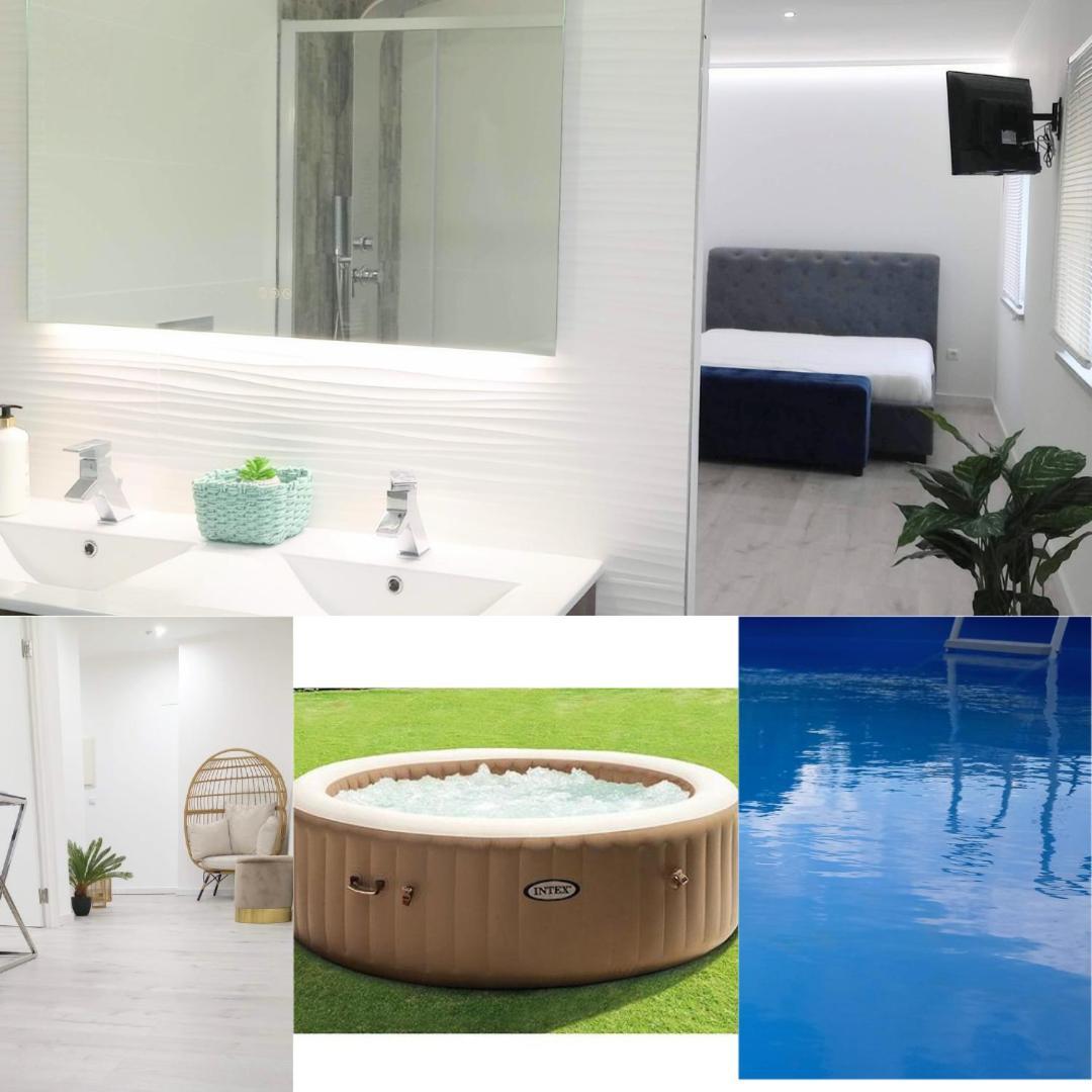 Casa Incrivel Refugio Lieva ,Piscina , Jacuzzi Exterior E Zona Kids Lägenhet Nelas Exteriör bild